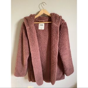 XS/S Cozy Plush Victoria’s Secret PINK Cardigan